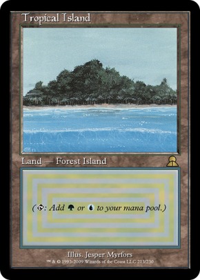 MTGNexus - Tropical Island from Masters Edition III