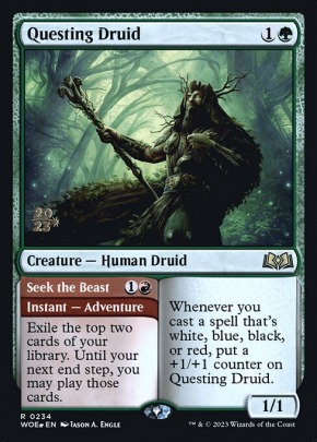 Questing Druid // Seek the Beast