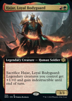 Hajar, Loyal Bodyguard