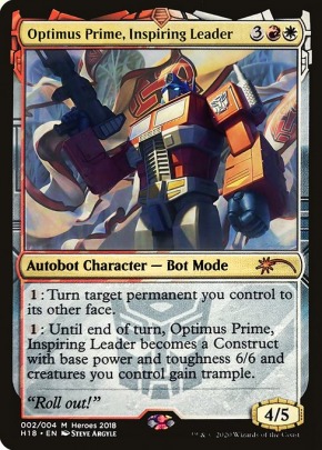 Optimus Prime, Inspiring Leader