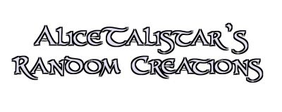 AliceTalistar's Random Creations Logo