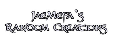 JaeMefa's Random Creations Logo