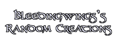 Bleedingwings's Random Creations Logo