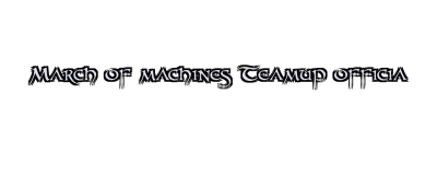 March of machines Teamup officia Logo