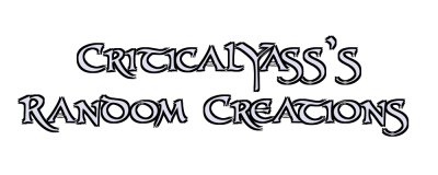 CriticalYass's Random Creations Logo