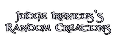 Judge Irenicus's Random Creations Logo
