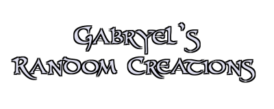 Gabryel's Random Creations Logo