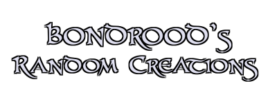 BONDROOD's Random Creations Logo