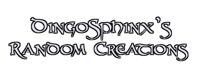 DingoSphinx's Random Creations Logo