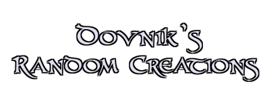 Dovnik's Random Creations Logo