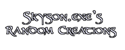 Skyson.exe's Random Creations Logo
