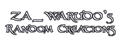 ZA_WARUDO's Random Creations Logo