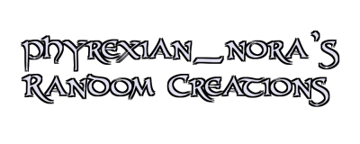 phyrexian_nora's Random Creations Logo