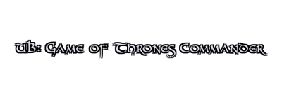 UB: Game of Thrones Commander Logo