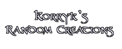 Korryk's Random Creations Logo