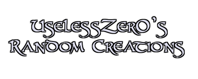 UselessZer0's Random Creations Logo