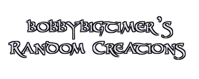 bobbybigtimer's Random Creations Logo