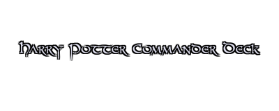 Harry Potter Commander Deck Logo
