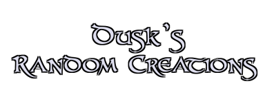 Dusk's Random Creations Logo