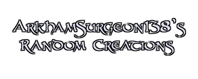 ArkhamSurgeon138's Random Creations Logo