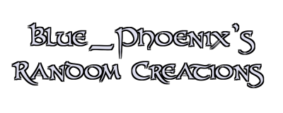 Blue_Phoenix's Random Creations Logo