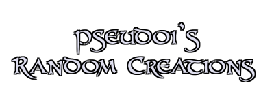 pseudoi's Random Creations Logo