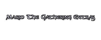 Mario The Gathering Extras Logo
