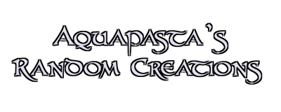 Aquapasta's Random Creations Logo