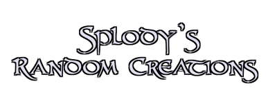 Splody's Random Creations Logo