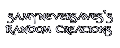 samyneversaves's Random Creations Logo