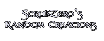 ScrubZero's Random Creations Logo