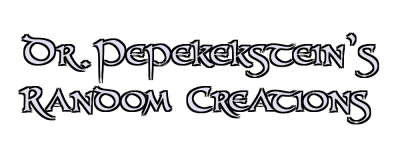 Dr.Pepekekstein's Random Creations Logo