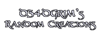 D34DGRIM's Random Creations Logo