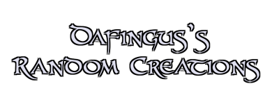 Dafingus's Random Creations Logo