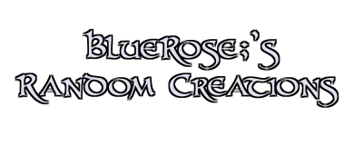 BlueRose;'s Random Creations Logo