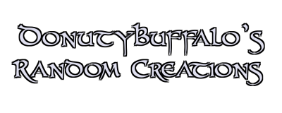 DonutyBuffalo's Random Creations Logo