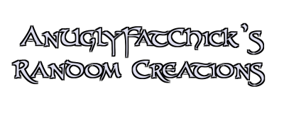 AnUglyFatChick's Random Creations Logo