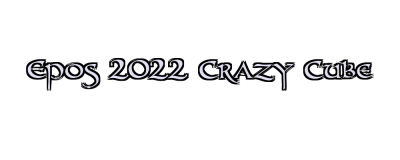 Epos 2022 Crazy Cube Logo