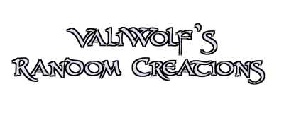 ValiWolf's Random Creations Logo