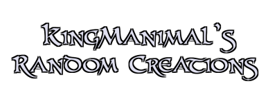 KingManimal's Random Creations Logo