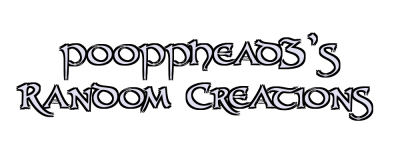 poopphead3's Random Creations Logo
