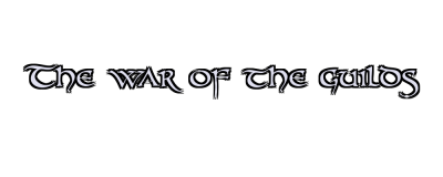 The war of the guilds Logo