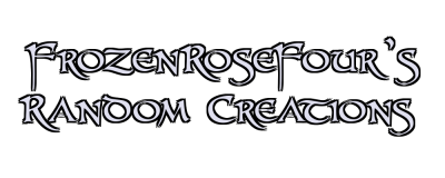 FrozenRoseFour's Random Creations Logo