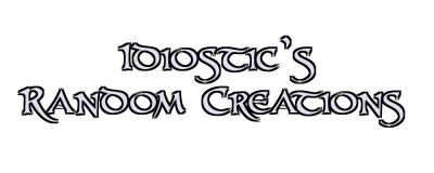 Idiostic's Random Creations Logo