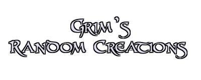 Grim's Random Creations Logo