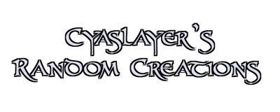 Cyaslayer's Random Creations Logo