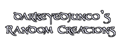 darkeyedjunco's Random Creations Logo