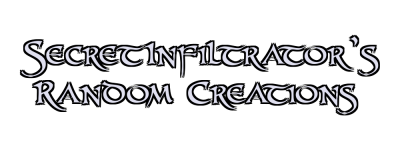 SecretInfiltrator's Random Creations Logo