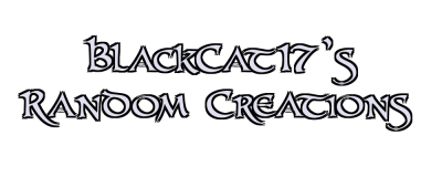 BlackCat17's Random Creations Logo