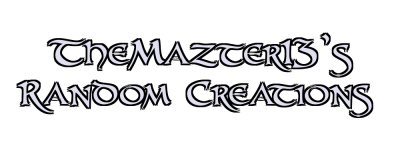 TheMazter13's Random Creations Logo